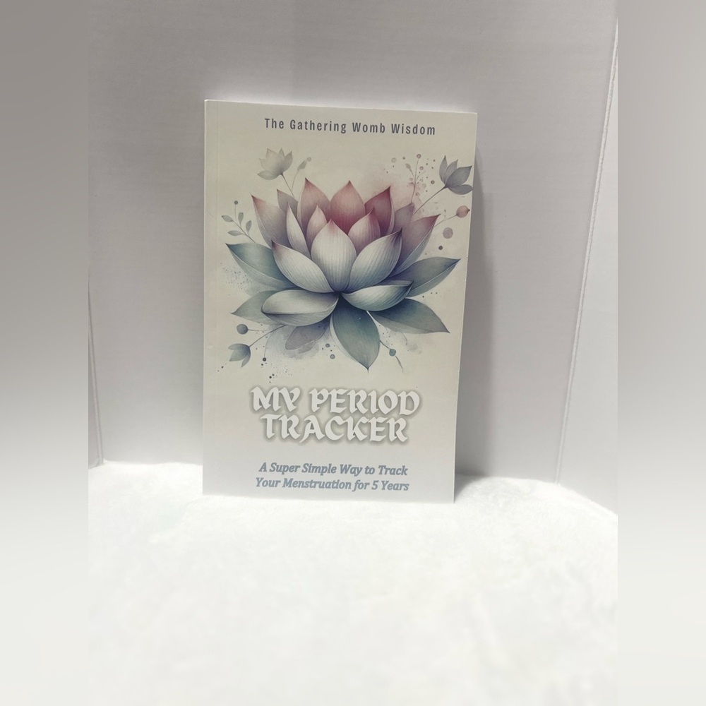 The Gathering Womb Wisdom My Period Tracker Paperback Book 5 Yr Menstrual Health